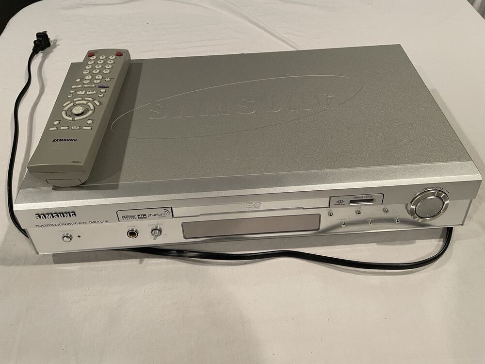 Samsung DVD-P721M DVD/CD Single disc Player progressive output phantom surround